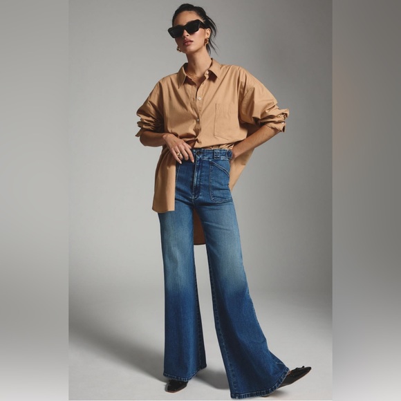 Mother The Elbow Grease Roller Sneak Jeans